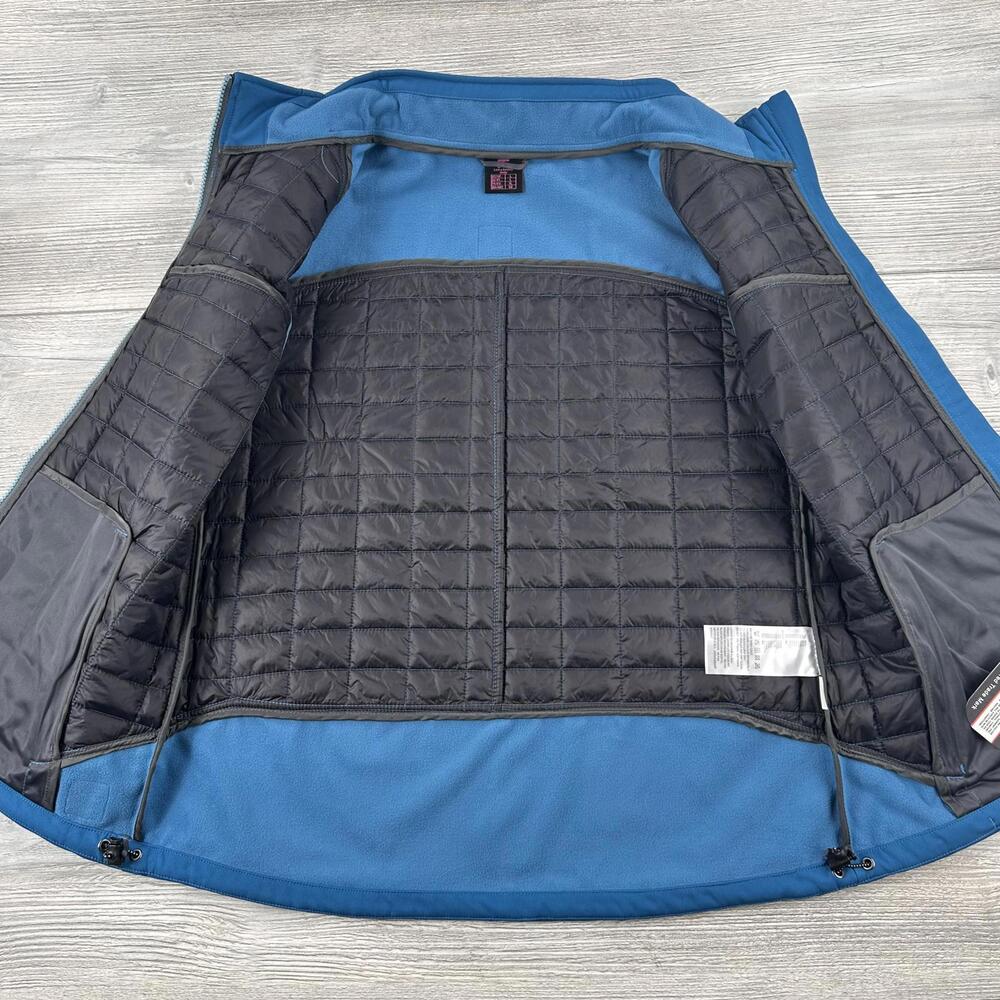 Little Donkey Andy Puffer Vest Womens Large Blue Quilted Thermal Preppy NWT - Picture 4 of 8